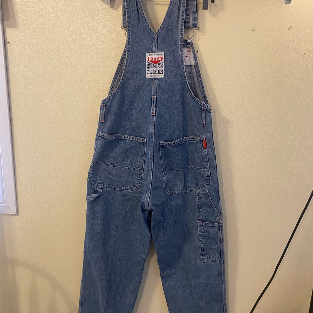 VIntage IKEDA Denim Overalls - Classic Blue